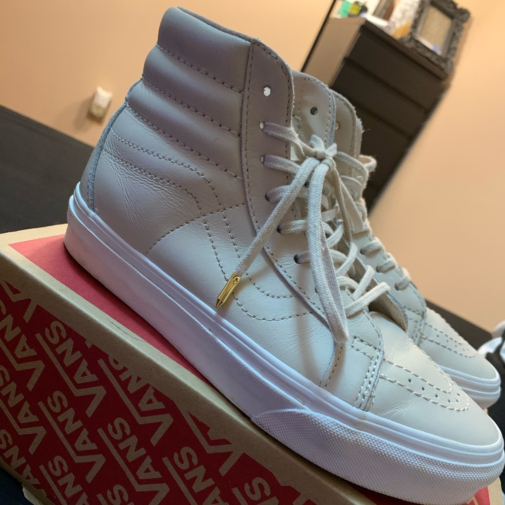 Leather vans